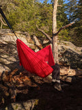 Camping Hammock - Ruby Red