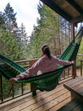 Thick Lounger Hammock - Rainforest