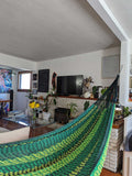 Thick Lounger Hammock - Rainforest