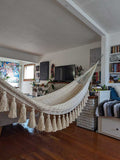 Boho Lounger Hammock - Natural