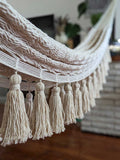 Boho Lounger Hammock - Natural