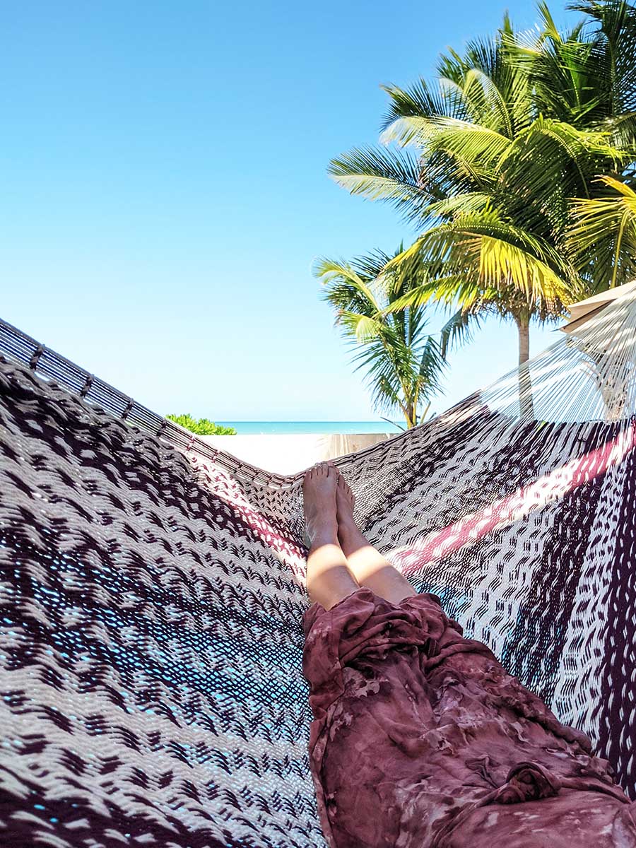 Thick Lounger Hammock Indoor & Outdoor Mayan Hammock Rustic Hamuhk