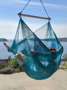 Thin Hangout Chair - Turquoise