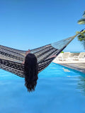 Thick Lounger Hammock - Zebra