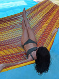 Thick Lounger Hammock - Tequila Sunrise