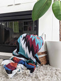 Saltillo Diamond Blanket - Sage