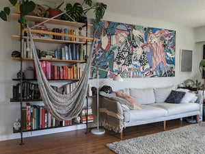 The Charm of Hanging a Hammock Indoors