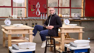 Seth Rogan and Jennifer Robertson's "The Great Canadian Pottery Throw Down" on Granville Island