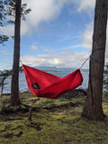 Camping Hammock - Ruby Red
