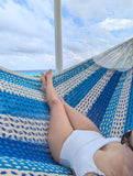 Thick Lounger Hammock - Ocean