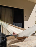 Thin Lounger Hammock - Natural
