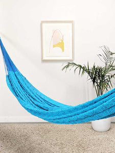 Thick Lounger Hammock - Sky Blue