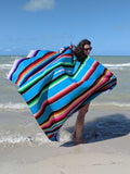 Mexican Beach Blanket - Aqua