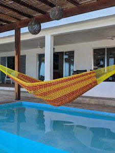 Thick Lounger Hammock - Tequila Sunrise
