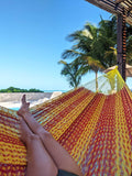 Thick Lounger Hammock - Tequila Sunrise
