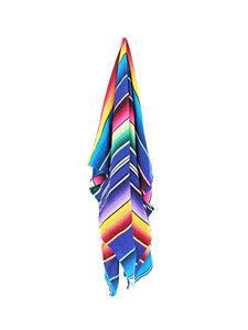Mexican Beach Blanket - Electric Blue