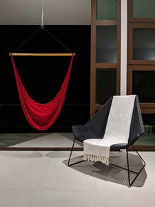 Thin Hangout Chair - Ruby Red